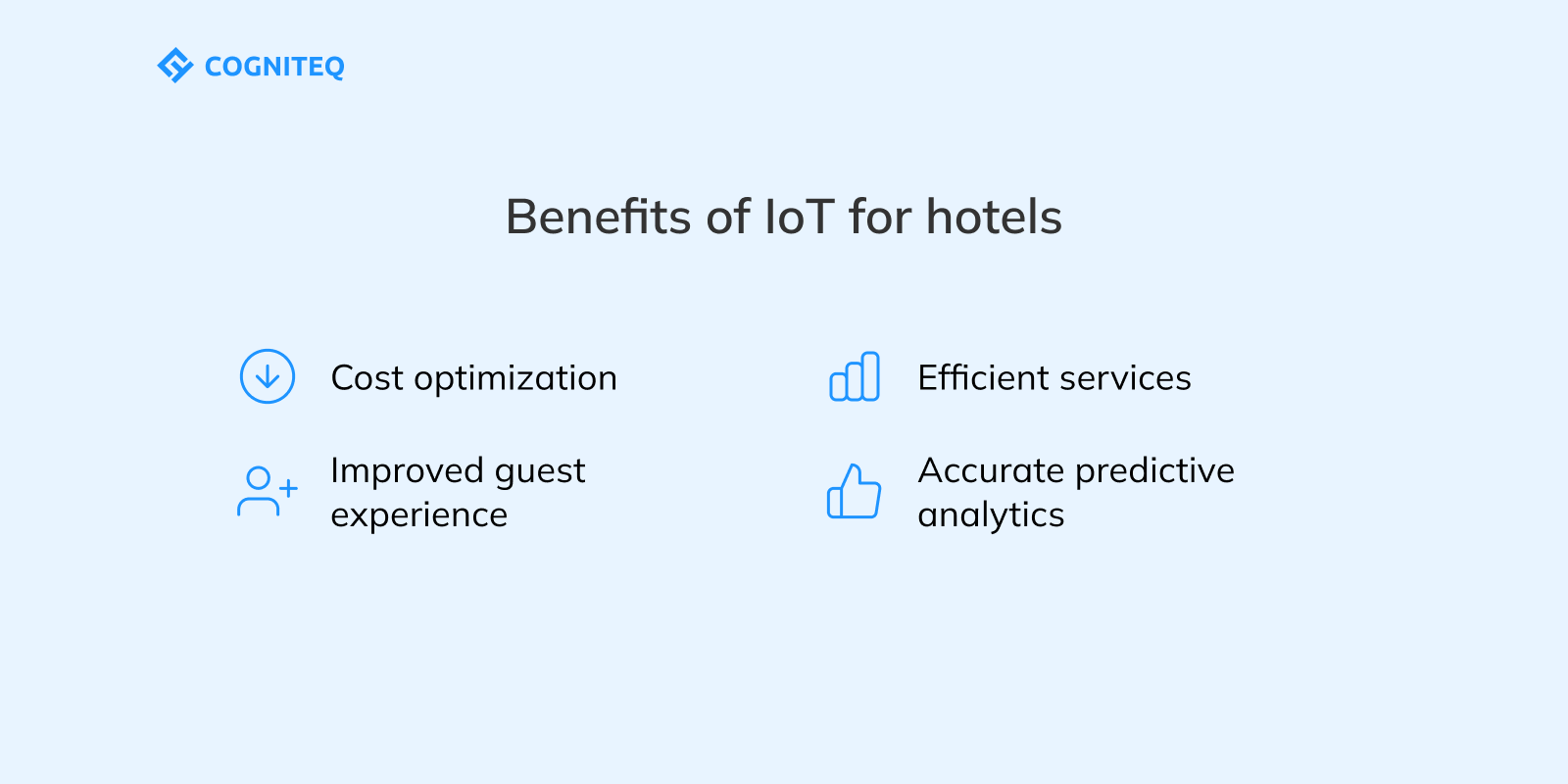 IoT In Hospitality: Modern Use Cases And Major Benefits | Cogniteq